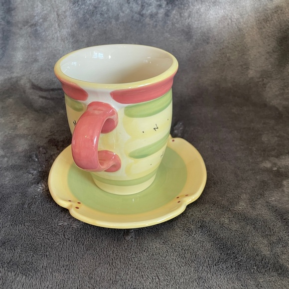 Pfaltzgraff The Secrets of Pistoulet Mug and Saucer - Picture 3 of 9